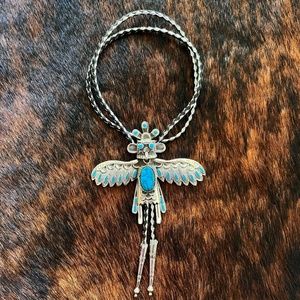 Vintage Native American Kachina Bolo